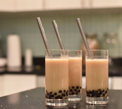 Make bubble tea at home with a bobagreen DIY bubble tea kit