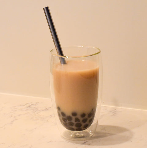 DIY Bubble Tea Kit - Taro & Milk Tea Flavor