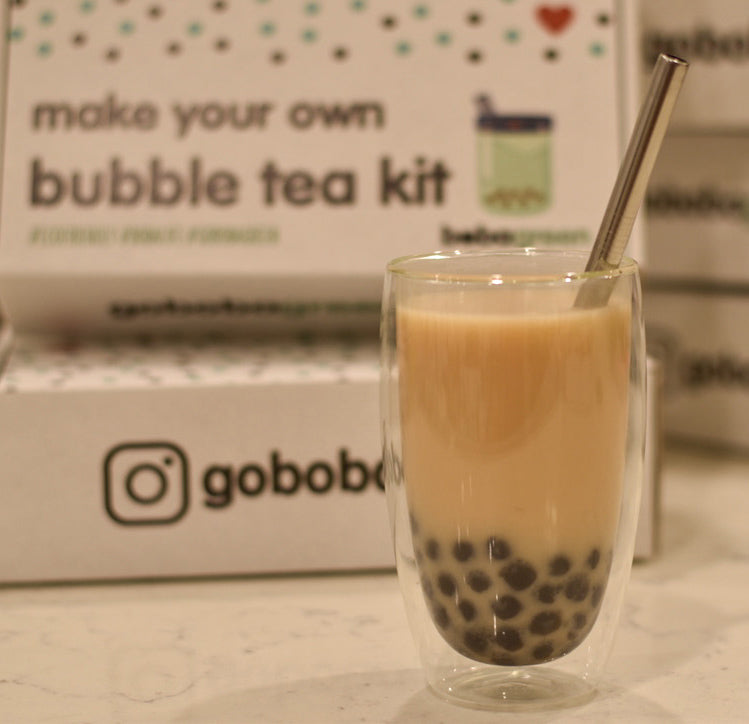 DIY Classic Bubble Milk Tea Boba Kit - Make Bubble Tea at Home – bobagreen
